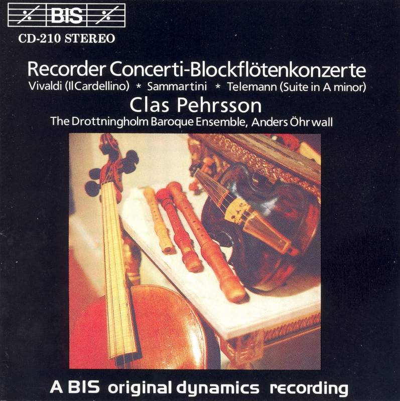 Telemann - Complete Double Concertos with Recorder - BIS: BISCD617 - CD or  download | Presto Music