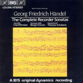 Handel - Complete Recorder Sonatas