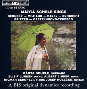 Märta Schéle Sings
