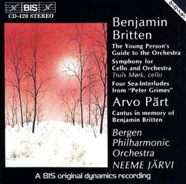 Neeme Järvi conducts Britten