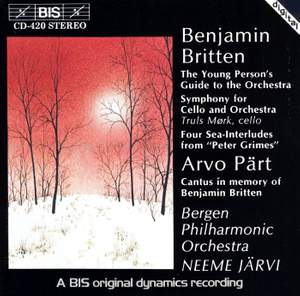 Neeme Järvi conducts Britten