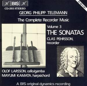 Telemann - Recorder Sonatas