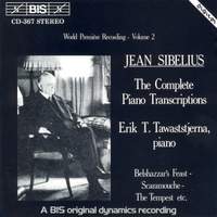 Sibelius - Complete Piano Transcriptions, Volume 2