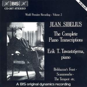 Sibelius - Complete Piano Transcriptions, Volume 2