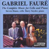 Fauré - Complete Music for Cello & Piano