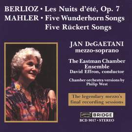 Berlioz: Les Nuits d'été & Mahler: Lieder