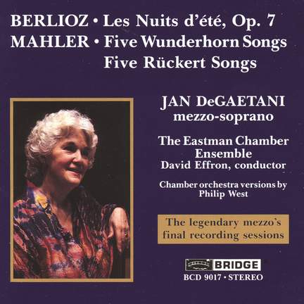 Berlioz: Les Nuits d'été & Mahler: Lieder