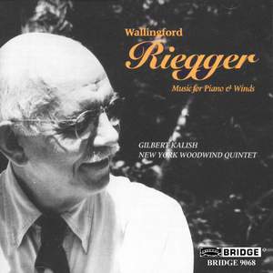 Riegger: Music for Piano and Winds