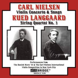 Nielsen: Five Songs, Op. 4 (FS12), etc.