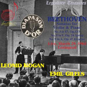 Leonid Kogan & Emil Gilels - Beethoven Violin Sonatas