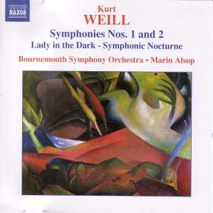 Weill, K: Symphony No. 1 in one movement 'Berliner Symphony', etc.