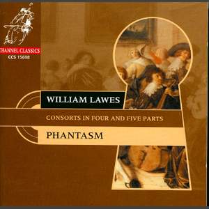 Lawes, W: Consorts in Four and Five Parts