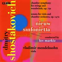 Dmitry Shostakovich: Chamber Symphony / Sonata for violin and chamber orchestra