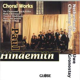 Paul Hindemith (1895-1963) - Choral Works for mixed chorus a cappella