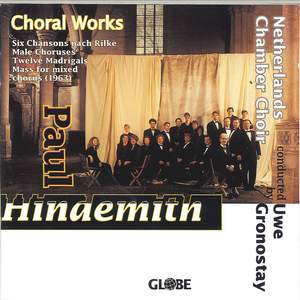 Paul Hindemith (1895-1963) - Choral Works for mixed chorus a cappella