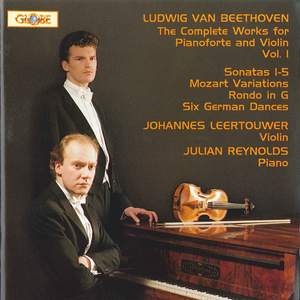 Beethoven - The Complete Works for Pianoforte and Violin, Vol. 1