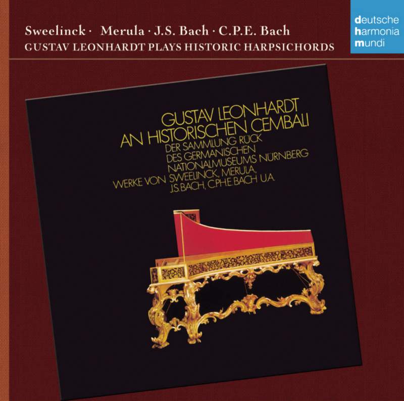 【中古】 Works for Harpsichord GustavLeonhardt A George III two-manual harpsichord by Jacob Kirkman, London
