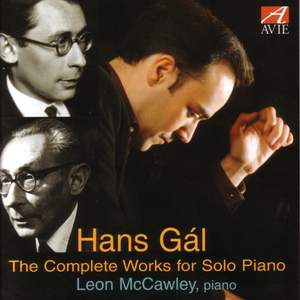 Hans Gál - The Complete Solo Piano Works