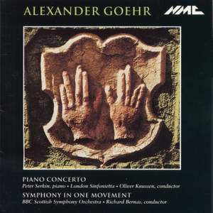 Goehr: Piano Concerto