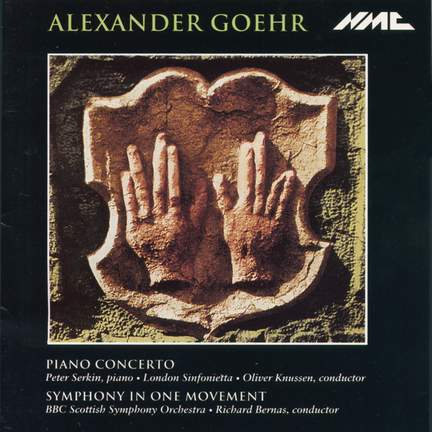 Goehr: Piano Concerto