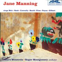 Jane Manning sings Weir, Nash, Connolly, Bauld, Elias, Payne and Gilbert