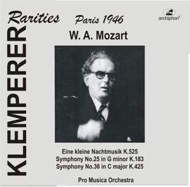Mozart: 'Eine kleine Nachtmusik', Symphonies Nos. 25 & 36