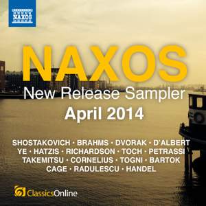Naxos April 2014 New Release Sampler Product Image