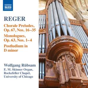 Reger - Organ Works Volume 15