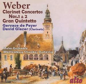 Weber: Clarinet Concertos Nos. 1 & 2 & Quintetto