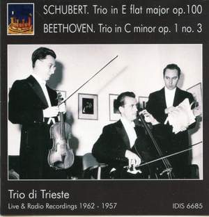 Schubert: Piano Trio No. 2 & Beethoven: Piano Trio No. 3
