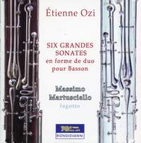 Ozi: Six Grandes Sonates from 'Nouvelle Méthode de Basson'