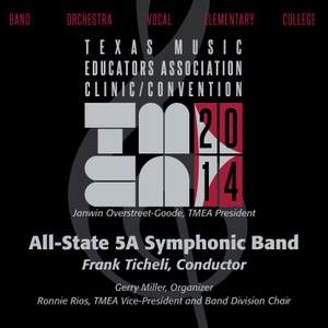 2014 Texas Music Educators Association (TMEA): All-State 5A Symphonic Band Product Image