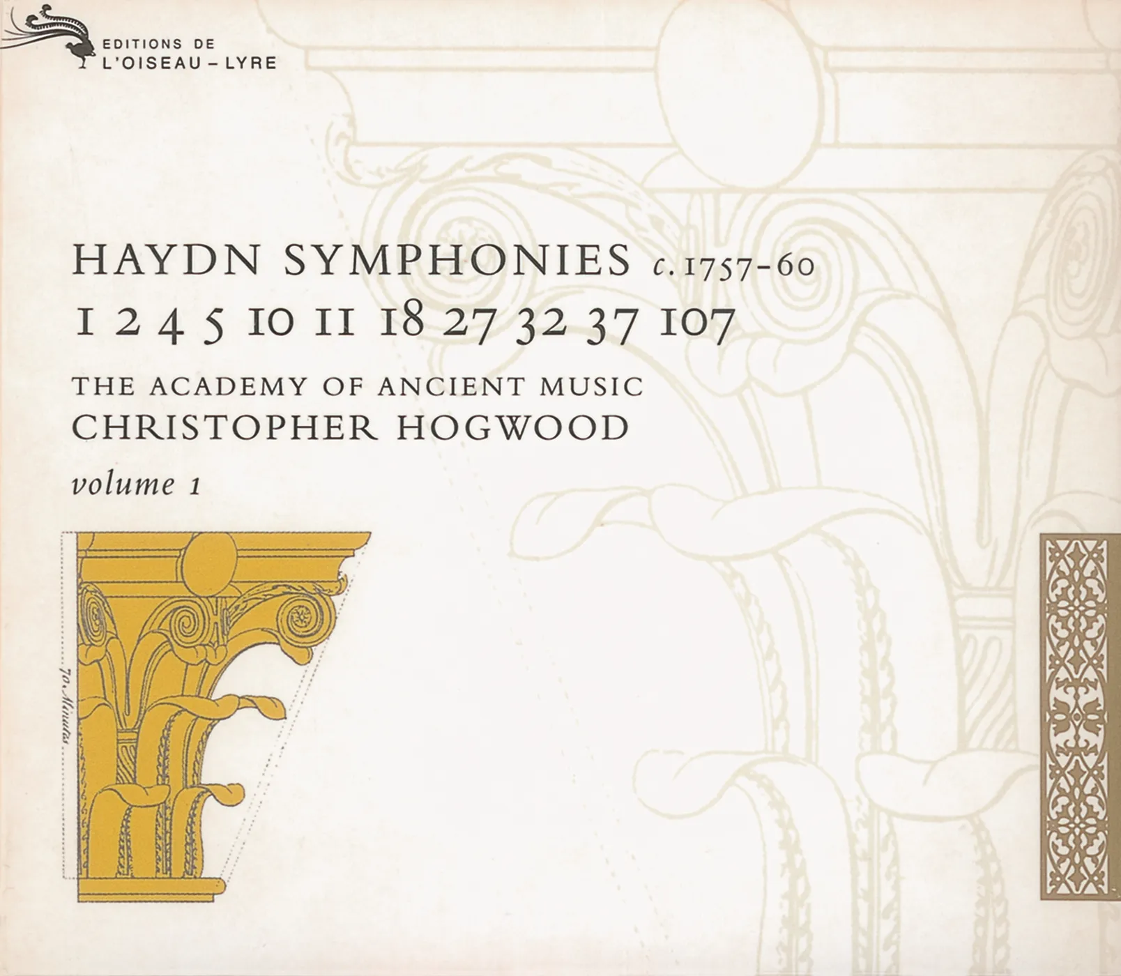 Haydn: Symphonies Vol.1 - Decca: 4364282 - download | Presto Music