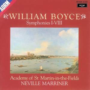 Boyce: Symphonies Nos. 1-8, Op. 2 Product Image