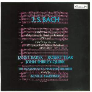 JS Bach: Cantatas Nos. 159 & 170
