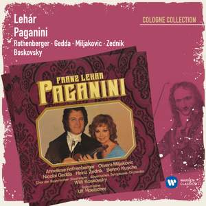 DVD Reino Unido Paganini Franz Lehár 
