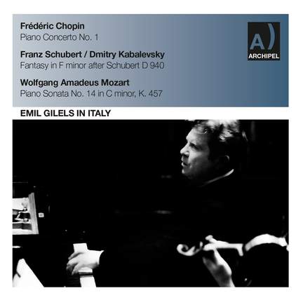 Emil Gilels in Italy