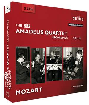 The RIAS Amadeus Quartet Recordings Vol. 3: Mozart