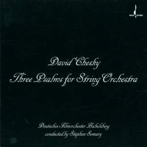 Three Psalms For String Orchestra