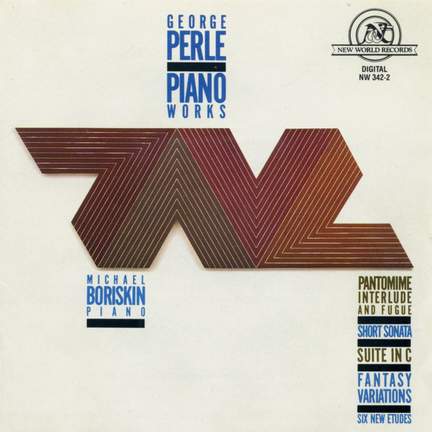 George Perle: Piano Works
