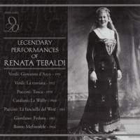 Legendary Performances Of Tebaldi