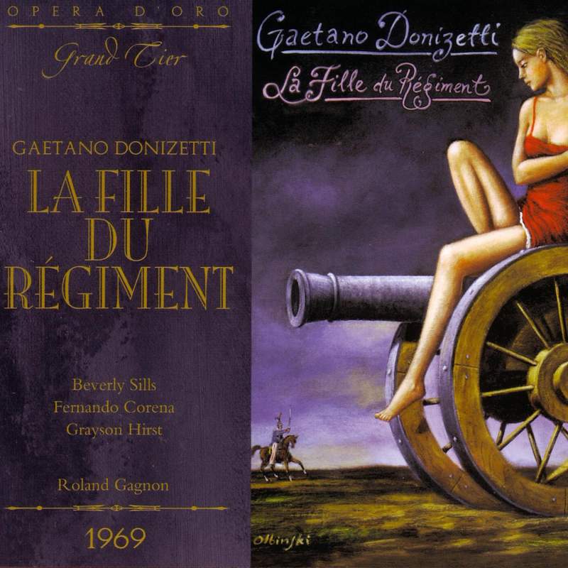 Donizetti: La Fille du Régiment - Erato: 5190029 - DVD Video