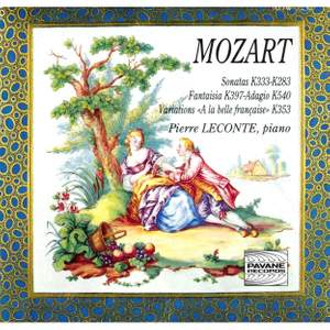 Mozart: Piano Sonatas K283 & K333
