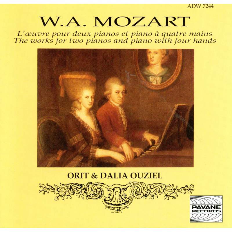 Mozart: Sonatas for Piano Duet - Hungaroton: HCD11794-95