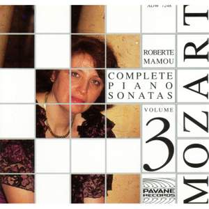 Mozart: Piano Sonatas Vol. 3