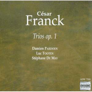 Franck: Trios Op. 1