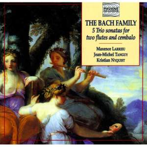 The Bach Family: Trio Sonatas for two flutes and harpsichord