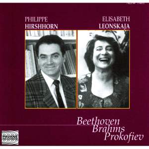 Beethoven, Brahms & Prokofiev: Violin Sonatas