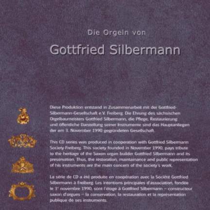 Die Orgeln Von Gottfried Silbe