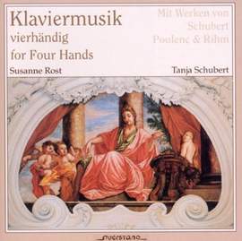 Piano music for four hands
